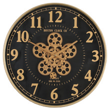 50cm Boston Metal Wall Clock