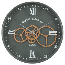 40cm Boston Metal Wall Clock