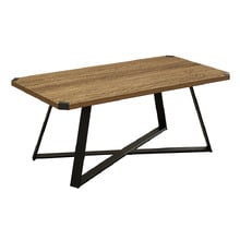 Oak & Black Simone Rectangular Coffee Table