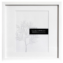 Corban & Blair 10 x 8" Slim Box Photo Frame with Mat