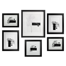 6 Piece Slim Box Frame Gallery Wall Set