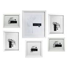 6 Piece Slim Box Frame Gallery Wall Set