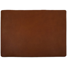 Tan Artisan Genuine Leather Desk Mat
