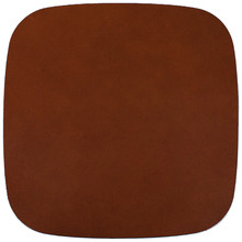 Tan Artisan Genuine Leather Mousepad