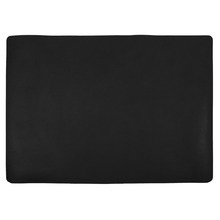 Black Artisan Genuine Leather Desk Mat