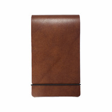 Tan Artisan Genuine Leather A6 Memo Pad