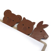 3 Piece Australian Animal Leather Bookmark Set