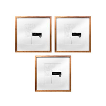 3 Piece Slim Box 16 x 16" Photo Frame Set