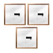 3 Piece Slim Box 16 x 16" Photo Frame Set