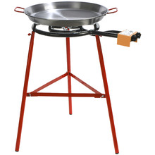 3 Piece Tabarca 50cm Paella Pan Stand Set