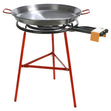 3 Piece Ibiza 70cm Paella Pan Stand Set