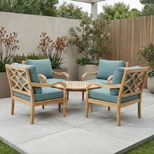 4 Seater Jennie Outdoor Lounge Set