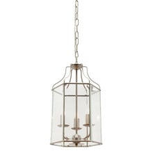 Arcadia Steel 3 Light Pendant