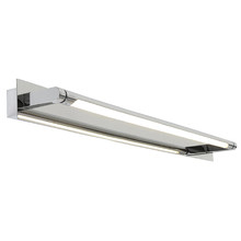 Margaux Steel 16W LED Vanity Light