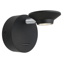 Malte Steel Tiltable LED Wall Spotlight