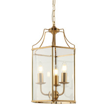 Azure Steel 3 Light Pendant