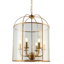 Bernice Steel 6 Light Pendant