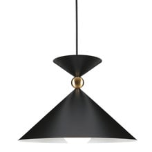 Efraim Large Hourglass Steel Pendant Light