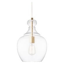 Harris Steel & Glass Pendant Light