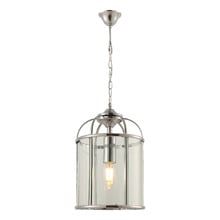Clovelly Aluminium & Glass Pendant Light
