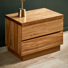 Naples Tasmanian Blackwood Bedside Table