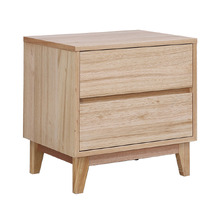 Estrella Oak Wood Bedside Table