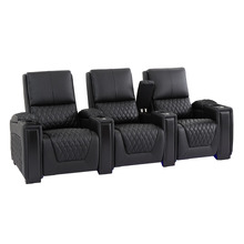 Arden 3 Seater Electric Recliner Sofa with LED