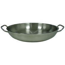 Chef Inox 9L Stainless Steel Paella Pan