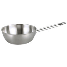 Chef Inox Elite Tapered Stainless Steel Sauteuse Pan