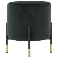 Amaltheia Velvet Ottoman