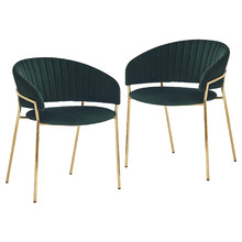 Amaltheia Velvet Dining Chairs (Set of 2)