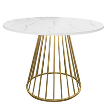 Signe Faux Marble Dining Table