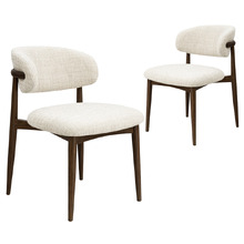 Denver Upholstered Dining Chairs (Set of 2)