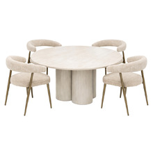 4 Seater Isla Dining Table & Chair Set