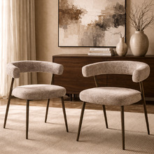 Livia Upholstered Dining Chairs (Set of 2)