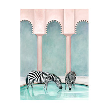 Office Gossip Canvas Wall Art