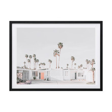 Palm Springs House Framed Printed Wall Art