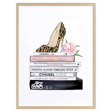 Fashionista Framed Printed Wall Art