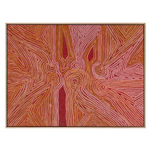 Mina Mina Jukurrpa III Framed Canvas Wall Art