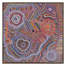 Ngapa Jukurrpa II Framed Printed Wall Art