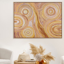 Ngurrbul Light Canvas Wall Art