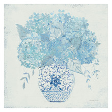 Ginger Jar Hydrangea Canvas Wall Art
