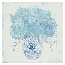 Ginger Jar Hydrangea Canvas Wall Art