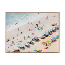 Sunbathers Canvas Wall Art