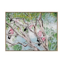 Backyard Buddies Canvas Wall Art