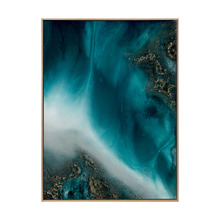 Coastal Flow Canvas Wall Art