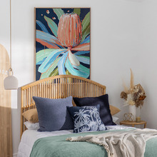 Coral Banksia Canvas Wall Art