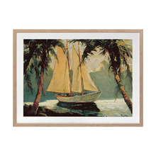 Golden Sails Printed Wall Art