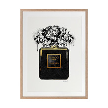 Coco Noir Printed Wall Art