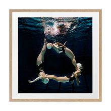Water Aerobics II Printed Wall Art